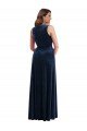 Shop Deep V-Neck Sleeveless Formal Velvet Maxi Bridesmaid Dress / Prom Dress with Pockets Sydney