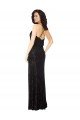 Shop Floral Velvet Cowl Neck Bridesmaid Dress with Skirt Slit Sydney