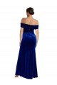 Shop Full Length Long Formal Velvet Bridesmaid Dress / Prom Dress with Side Split Sydney