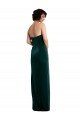 Shop Scooped Strapless Long Formal Velvet Bridesmaid Dress / Prom Dress with Daring Side Slit Sydney